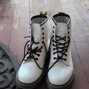 White Dr Martens